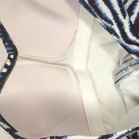 Tommy Bahama Zanzibar Bandeau One Piece Swimsuit Size 4 - Picture 4 of 7